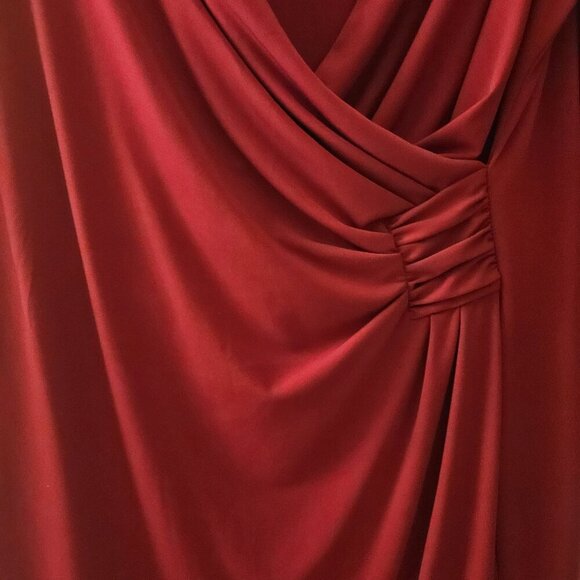 Spence dress stretchy pink wrap special occasion Event dress 14 - Picture 7 of 11